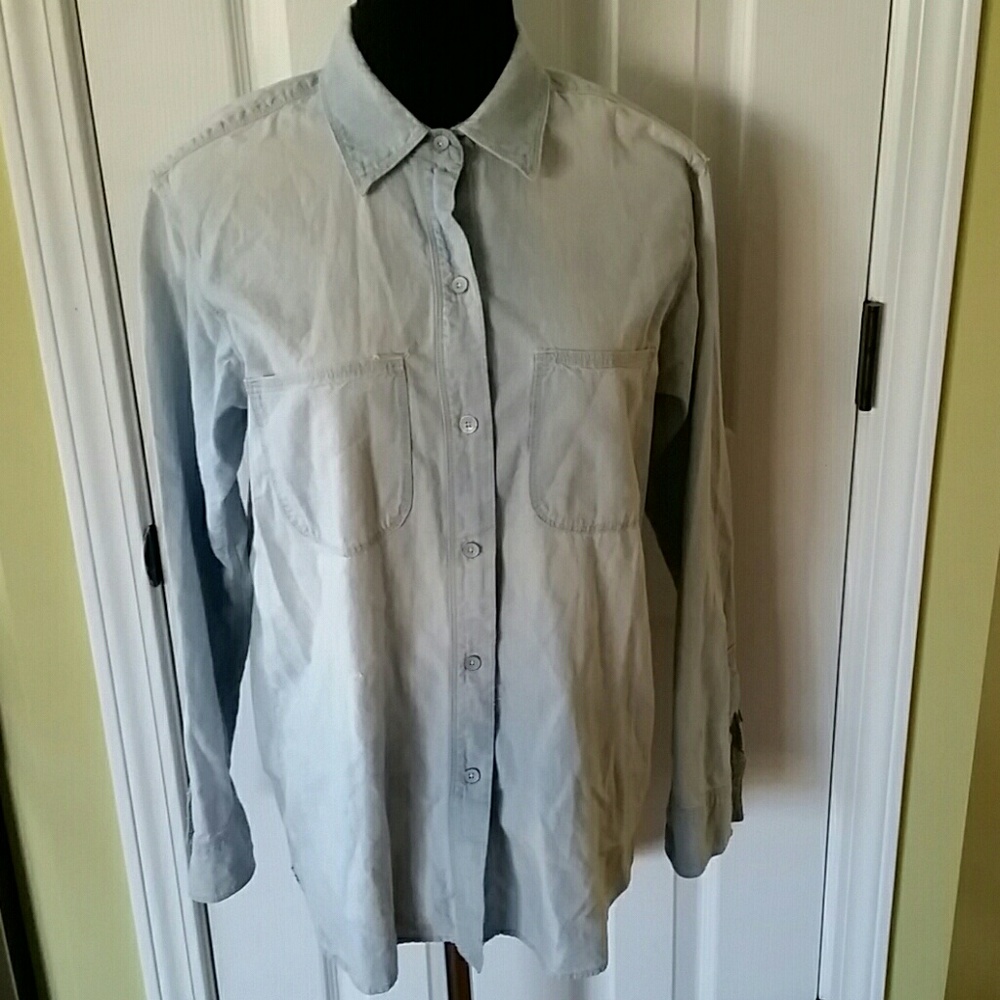 Madewell Denim Shirt Size Small